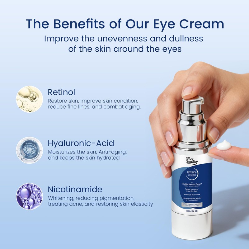 Eye Cream with Retinol for Anti Aging,1FlOz