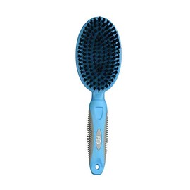 Fancy Pets Cepillo Grande para Perros de Pelo Corto con Cerdas Suaves para Desenredar y Mantener Pelaje Brillante                                     