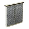 RIDEX Cabin Air Filter 424I0385 Pollen Filter Activated Carbon Height: