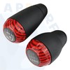 APPERFiT Shift Shifter Knob Set (Red Carbon Fiber) for Manual