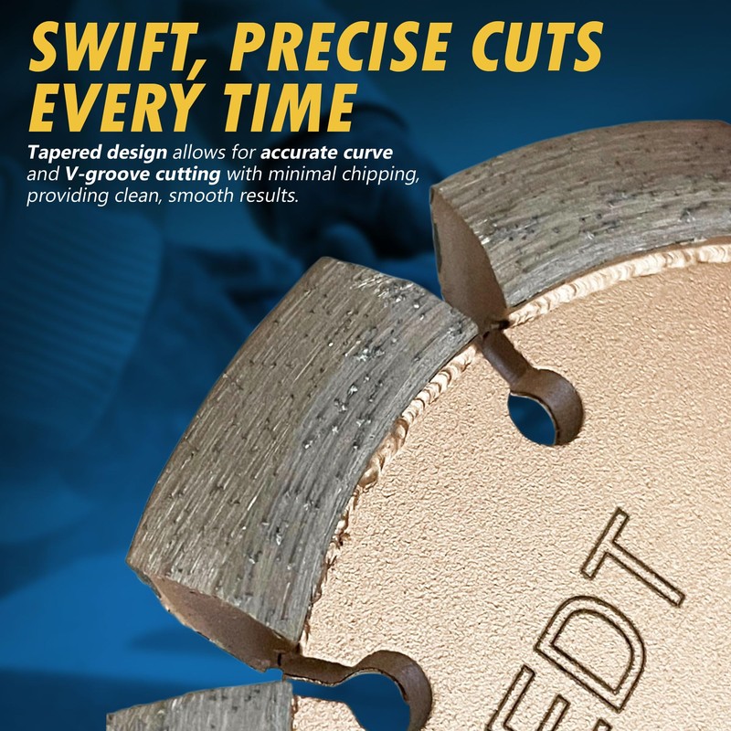 4" Crack Chaser Blade for Cured Concrete, Asphalt Repair or