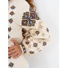 ESIA Embroidery Blouse Puff Sleeves Natural Cotton Traditional Ethnic Style