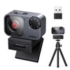 UGREEN Webcam 4K Streaming AI para PC Enfoque Automático PDAF,HD