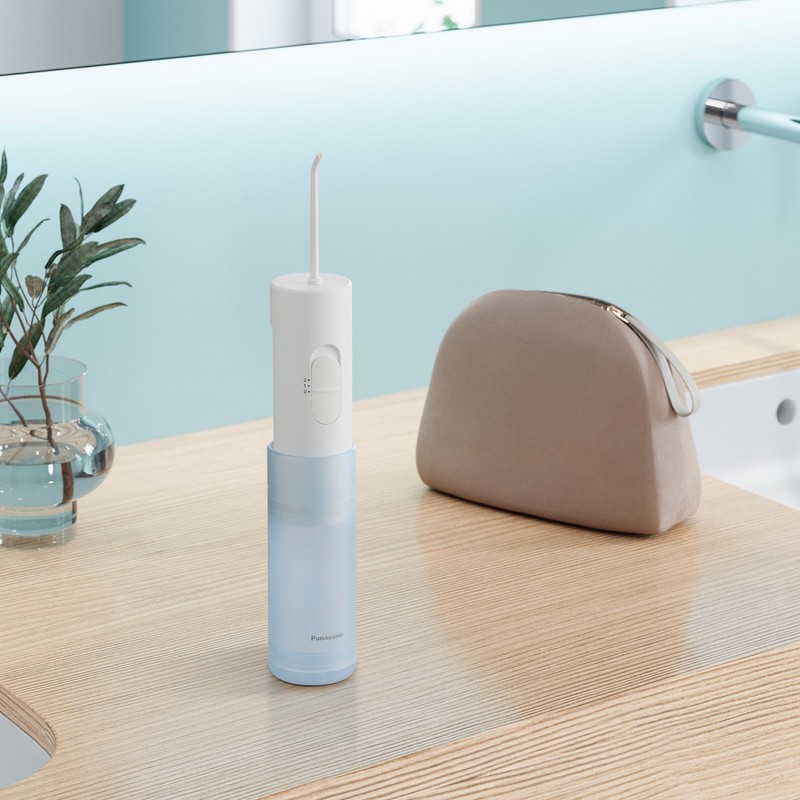 Panasonic Water Flosser for Travel, Cordless Portable Oral Irrigator with