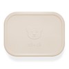 Ali+Oli Leak Proof Bento Box (Coconut) Food-Grade Silicone Bento Box,