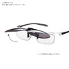 Swans SCP-23 SMK Polarized Sunglasses, Clip-on, Flip-up Type, Made in