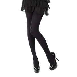 Romartex Women's Colourful Opaque 40 Denier Tights, XS, black