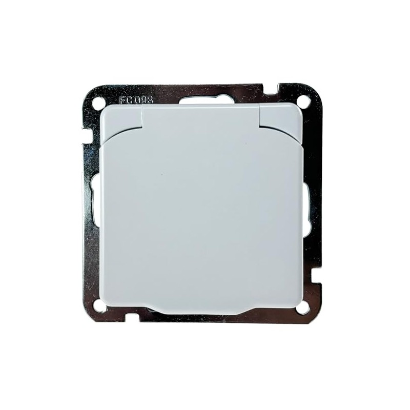 ChiliTec Delphi Flush-Mounted Socket with Protective Flap 250 V 16