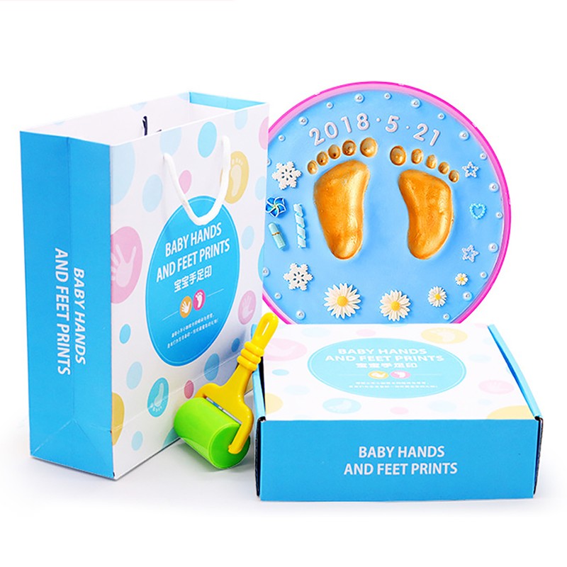 Baby Hand and Foot Prints DIY Handprint Footprint Mud Good