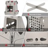 Camping Wood Stove Portable Folding Lightweight Titanium Wood Burning Backpacking