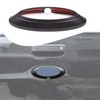 Car Tailgate Trim Cap Ring Trim Compatible with Ford Ranger