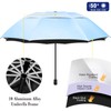 XLINGZA UPF 50+ Beach Umbrella with Adjustable Universal Clamp