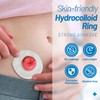 Heagimed 10Pcs 2mm Moldable Ostomy Rings, Hydrocolloid Stoma Barrier Rings