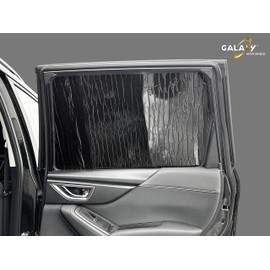 Custom Fit Rear Side 2nd Row Windows (2pcs) Sun Shade for 2019 2020 2021 2022 2023 2024 Subaru Forester SUV, Insulated Privacy Accessories Blockout UV Reflector Protection (Made in USA)