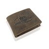 GREEN DEED Genuine Leather Men's Wallet - Large Leather Wallet