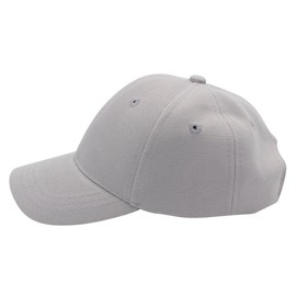 Gorra de béisbol para bebé, 100% resistente, de poliéster, Gris claro, Talla única