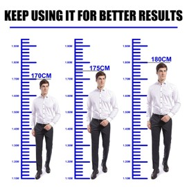 Rostblant Höhe Wachstum Patches Magnetische Fuß Patch 16 Stück Growth Enhancer Patches, Foot Patch Height Increase Foot Patch, Height Enhancer Growth