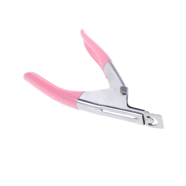 BIUDECO Stainless Steel U Shape Nail Clippers for Acrylic Gel