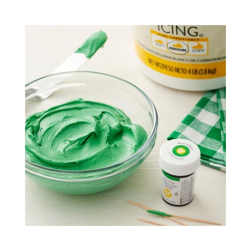 Wilton Kelly Green Gel Icing Colour, 28.3 g,04-0-0046