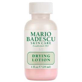 Mario Badescu Drying Lotion for All Skin Types| Blemish Spot Treatment with Salicylic Acid and Sulfur | Dries Surface Blemishes (Plastic Bottle) 1 Fl Oz