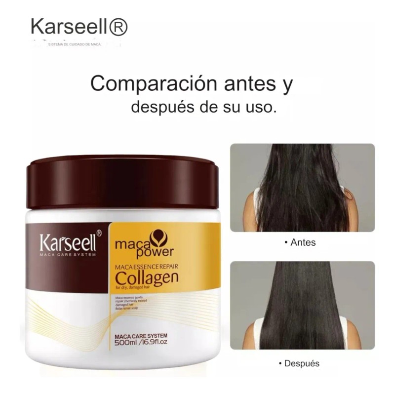 Tratamiento Capilar Colágeno Restaurador De Cabello Karseell