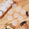 100Pcs Clear Plastic Flat Washers Load Spreading Transparent Foam Board