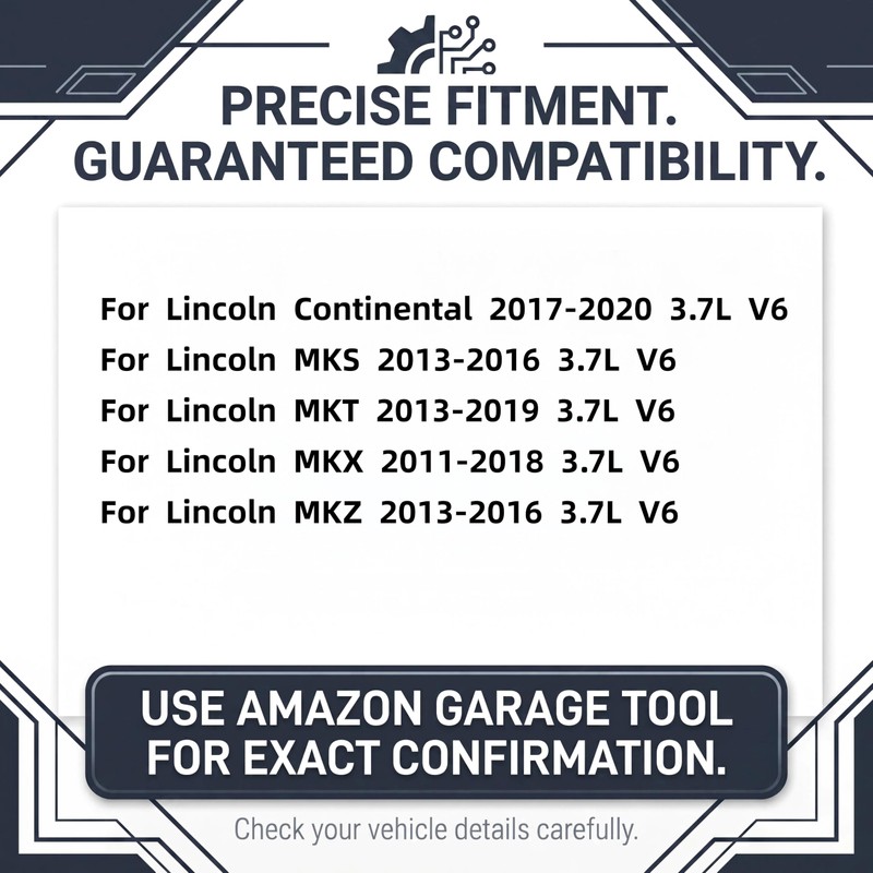 Engine Valve Cover Gasket Set Fits for Ford F-150 2011-2012,2014-2017,Edge