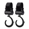 Baby Stroller Hooks, 360 Degree Rotation, Universal Multifunction Hooks, Heavy