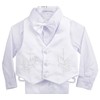 Dressy Daisy Baby Boy Satin Baptism Clothes Christening Outfit with