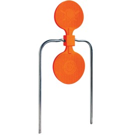 Do-All Outdoors - Bullet Pong Self-Healing Target, Rated for .22 - .50 Caliber, Orange/Silver, One Size (BPO001)