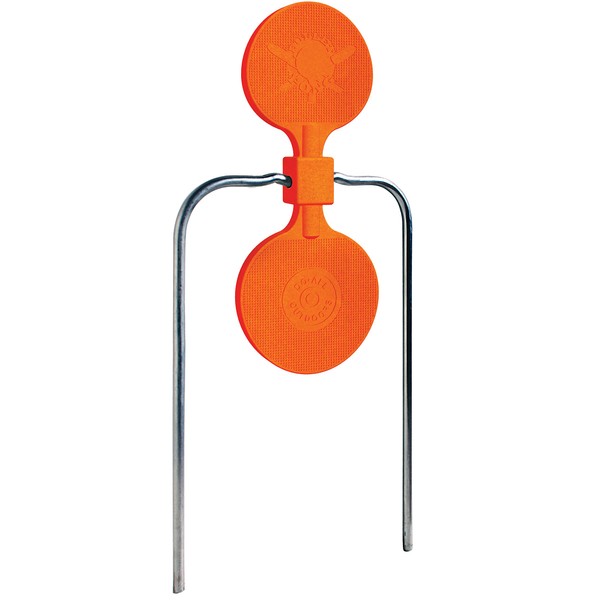 Do-All Outdoors - Bullet Pong Self-Healing Target, Rated for .22 - .50 Caliber, Orange/Silver, One Size (BPO001)