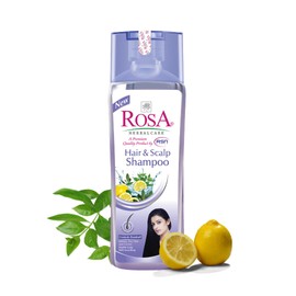 Rosa Hair & Scalp Shampoo 500 Ml (Pack Of 1) Transparent Violet