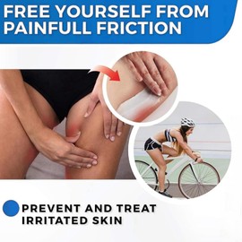 2pcs Anti-Chafe Stick,Thigh Rub Cream,Anti-Chafe Stick Chafing Stick,Thigh Rubbing Balm,Glide Anti-Chafing Balm,Anti-Chaffing Cream for Women,Waterproof Run Anti-Chafe Cream,Body Anti-Chafe Balm