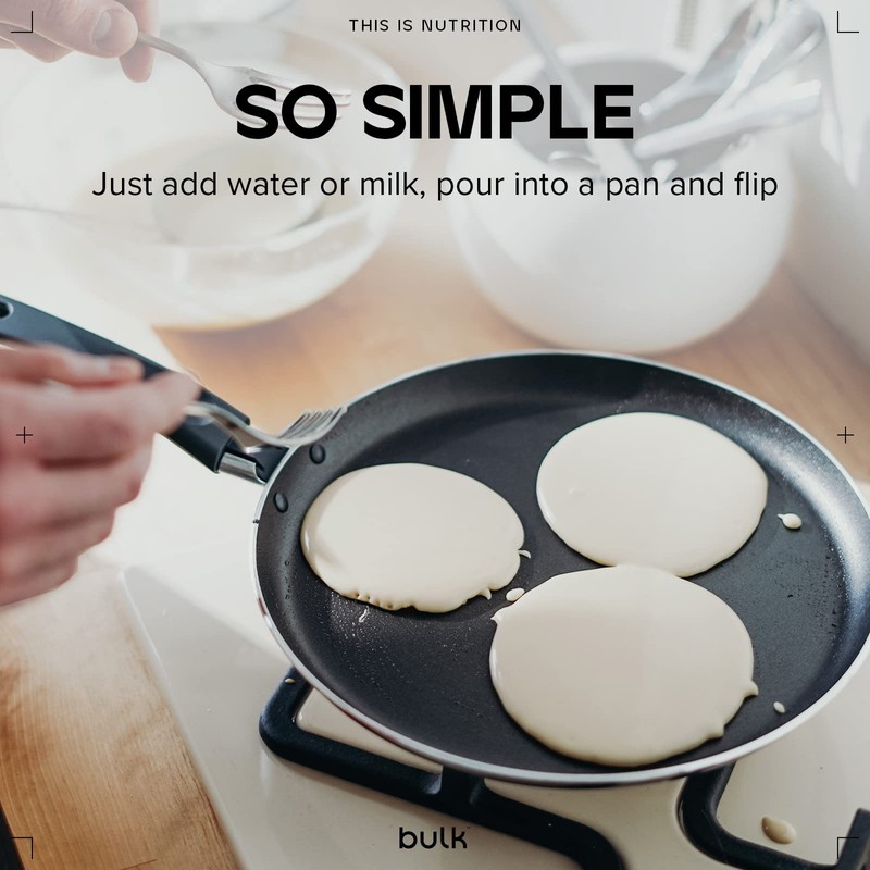 Bulk High Protein Pancake Mix, Maple, 500 g