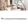 Cuticle Pusher Dual Sided Stainless Steel Slip Resistant Manicure Pedicure