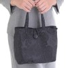 Aurora Formal Bag with Gusset, Made in Japan, Black Formal