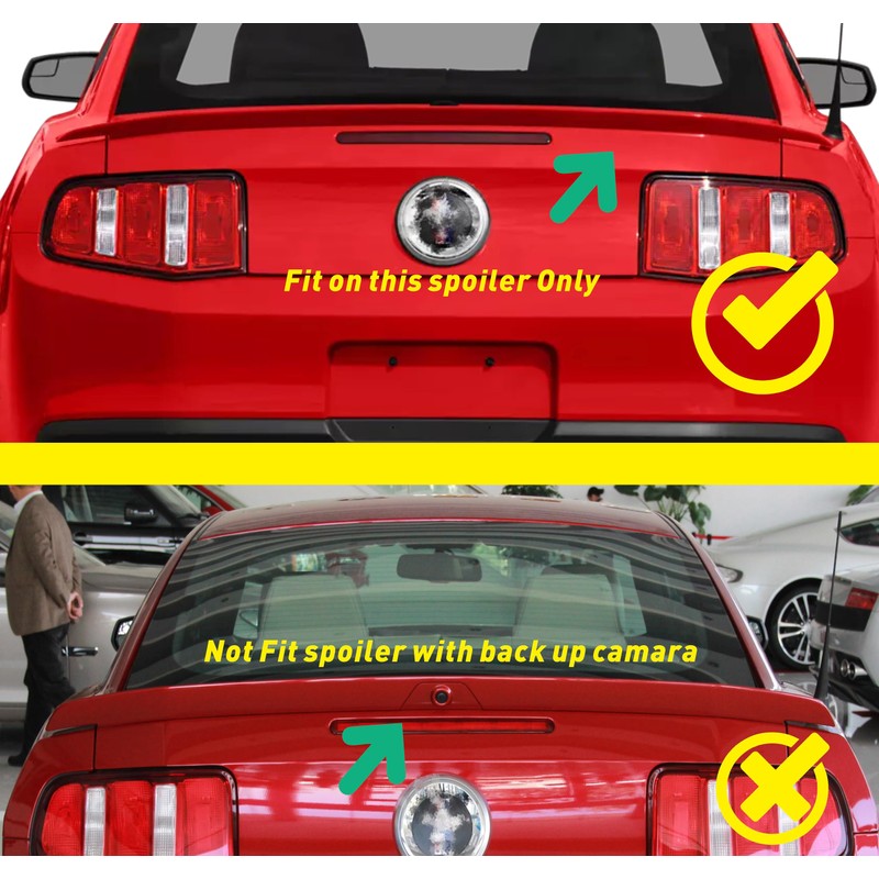 NARPES Only Wickerbill Extension for 2010-14 Ford Mustang Accessories