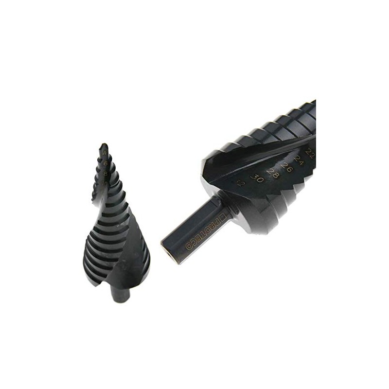 Professional TiALN 4-32 mm Step Conical Cone Drill Bit Cutter