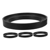 Mobestech 2pairs Car Speaker Mounting Spacer Adapter Stereo Speaker Spacer