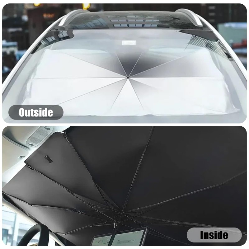 Car Windshield Sun Shade Sun Visor Car Windshield Indoor Foldable