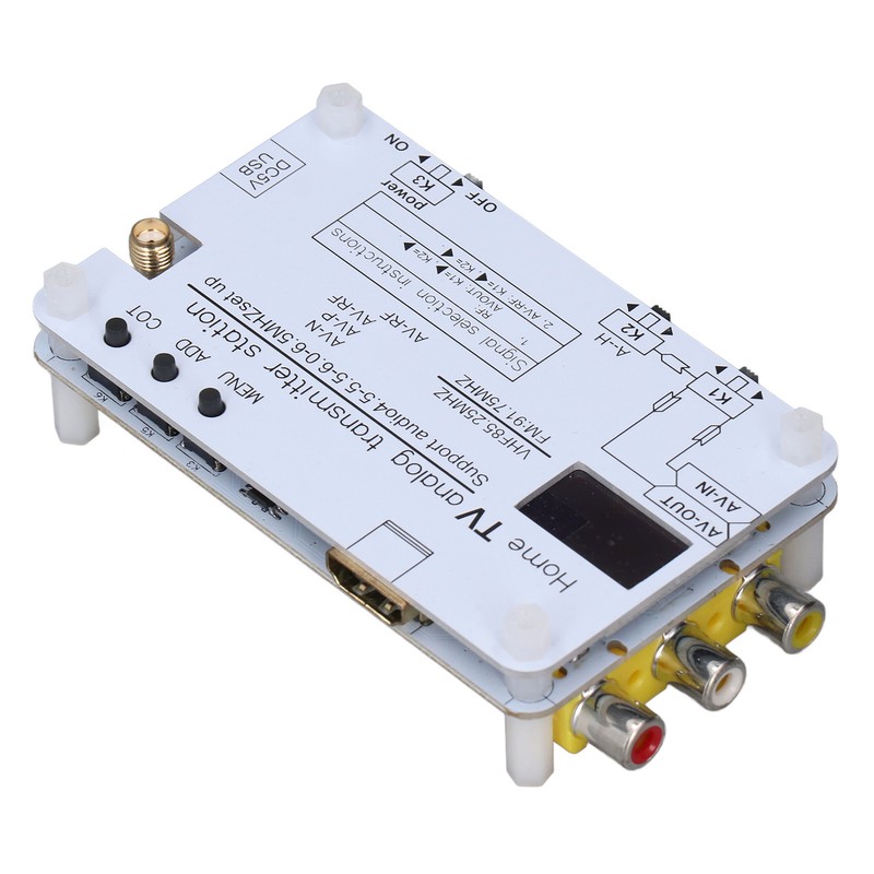 Home TV Analog Transmitter Station Sound Video Signal Transmission AV