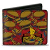 Buckle-Down Power Rangers Wallet, Bifold, MMPR Power Rangers Alpha 5