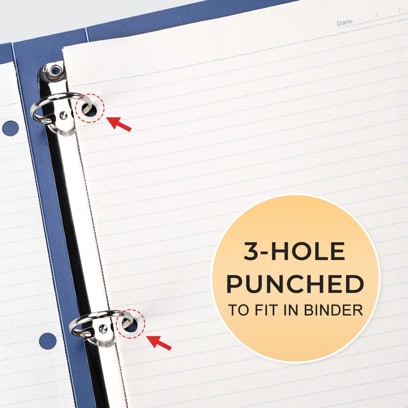 EMSHOI A4 Spiral Notebook College Ruled Lined Journal, 11.2" X