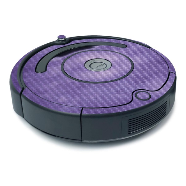 MightySkins Carbon Fiber Skin for iRobot Roomba 675 Minimal Coverage