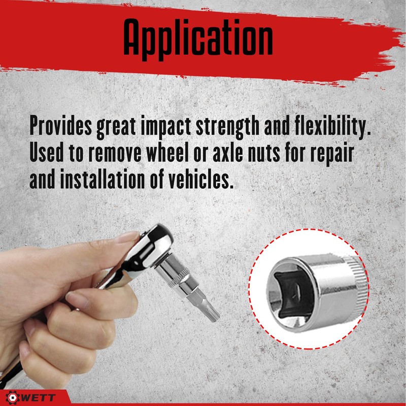 WETT Master Torx Bit Socket and External Torx Socket Set,