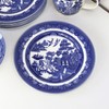Darthome Set of 6 Blue Willow Side Plates Blue Ceramic
