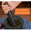 Granite Replacement Pestle 7.4inch Only Polished Stone Pestle, Large Pestle