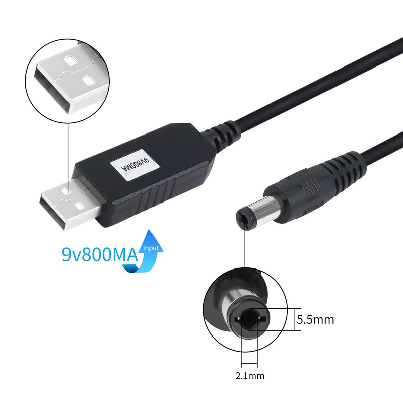 YACSEJAO DC 5V to DC 9V USB Voltage Step Up