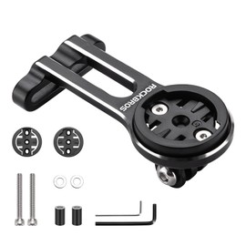 ROCKBROS Garmin Bryton Wahoo igpsport GoPro Bicycle Light Mount, Road Bike, Aluminum Alloy, Lightweight, Durable, Anti-Rust, Anti-Shake, Easy to Install (Basic Type)