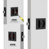 betensh Sliding Door Lock Square Pocket Door Lock with Invisible